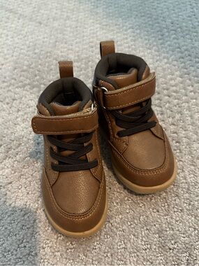 First Steps Toddler Boys Boots- Never worn